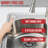 Garbage Disposal Air Switch Kit with Chrome Push Button, Power Box, and Air Tube