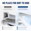 Compact Modern One-Piece Toilet – Round Bowl, Side Flush, Soft Close