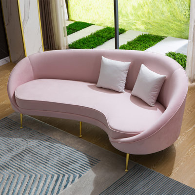 Christinna 87.8'' Velvet Sofa