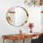 Stainless Steel Oval Mirror-124378214