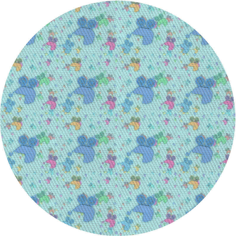Tapis bleu ciel, Rond 4 pi