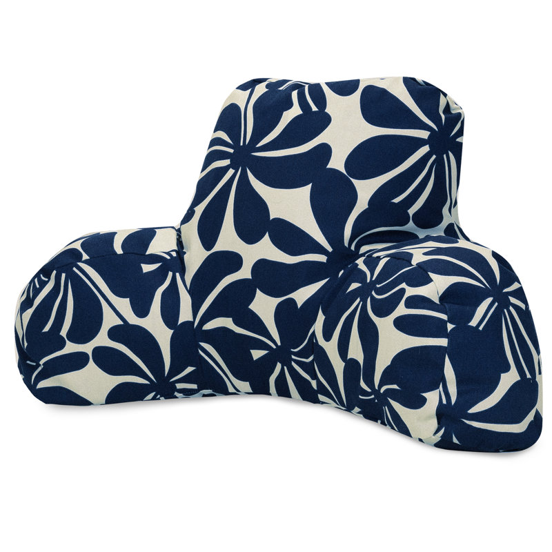Plantation Outdoor Bed Backrest Pillow, Navy
