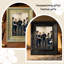Cadre photo mural 3 pièces 8 "x 10" noir pour présentation de portrait-184190769-184190781-184190768
