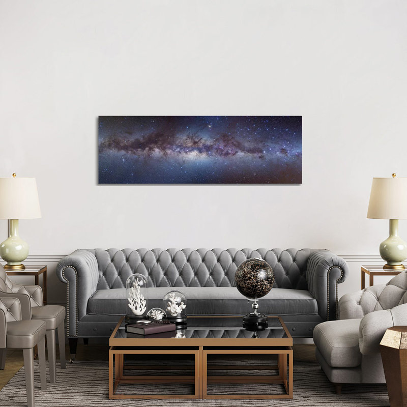 Panorama View Of The Center Of The Milky Way by Alan Dyer - Wrapped Canvas Panoramic Print