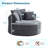 53" Oversized Compression Round Chaise Longue Chair-494173182