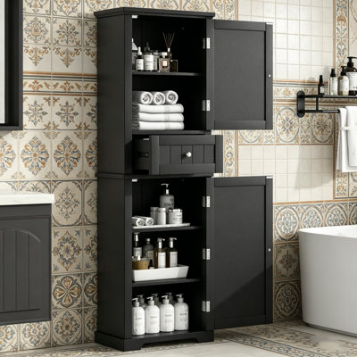 Tall Bathroom Storage Cabinet