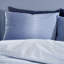 Graded Stripe Reversible Duvet Cover Set-95289476