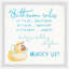 Duck Rules - Single Picture Frame Print-1464546319