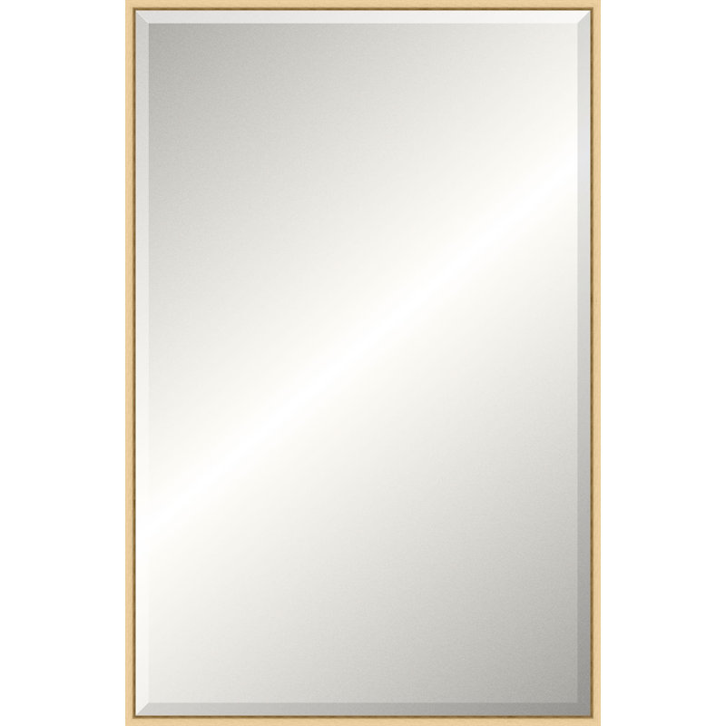 Floater 3 Solid Wood Mirror, 35.25" x 23.25", Rectangle