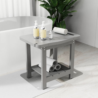 Patio Weather Resistant Shower Benches