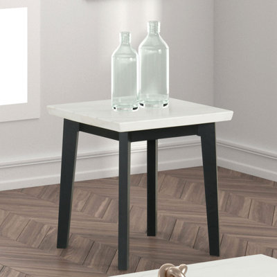 Horrocks Marble Square End Table