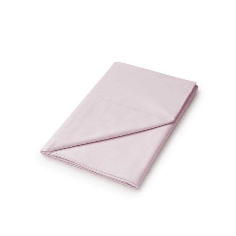 Plain Dyed 180 Thread Count Cotton Blend Flat Sheet, Ivory, Kingsize (5')