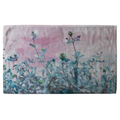 Cotton Floral Tea Towel Kitchen Towel