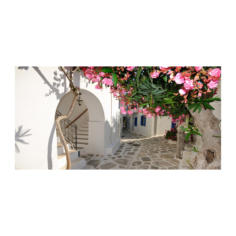Charming Streets - Wrapped Canvas Print