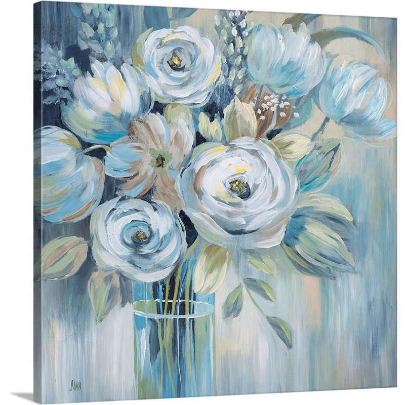 Flourish - reproduction d'art sur toile, Toile tendue, H 30 po x l 30 po x P 1,25 po