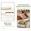 Lit superposé en bois Queen Over Queen avec lit gigogne, étagère de rangement latérale, cadre de lit superposé amovible, convertible en 2 lits séparés pour enfants, adolescents et adultes