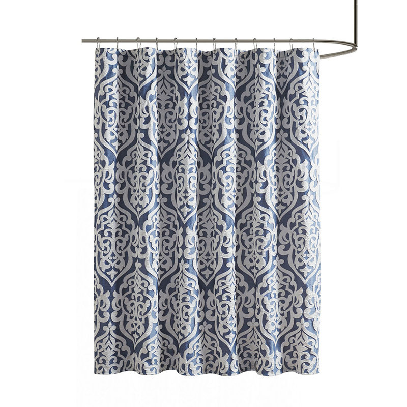 Rideau de douche jacquard