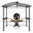 Pavillon de jardin en acier pour barbecue l 8 pi. x P 5 pi.