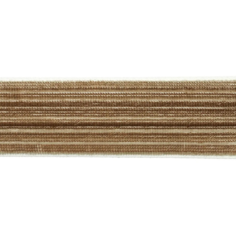 Gaspard Velvet Tape Narrow, Gold