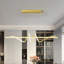 Luminaire moderne à DEL à intensité variable 3000K-6000K avec télécommande Luminaires suspendus à hauteur réglable Lustres irréguliers pour salon Îlot de cuisine Chambre à coucher-996080501-996080497