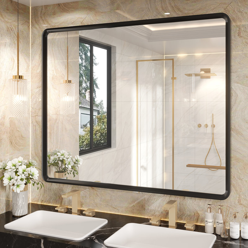 Miroir de meuble-lavabo mural Molly, 48 po x 40 po