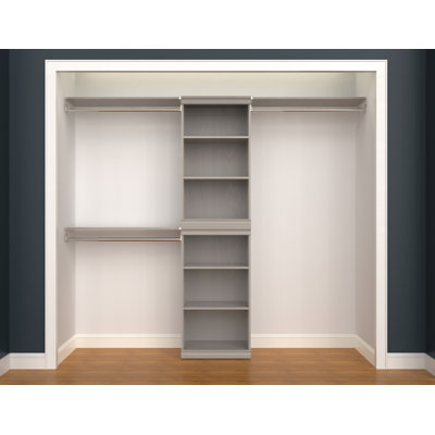 Modular Storage 73" W - 93" W Closet System Starter Kit