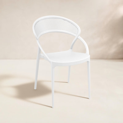 Farrah Stackable Patio Armchair