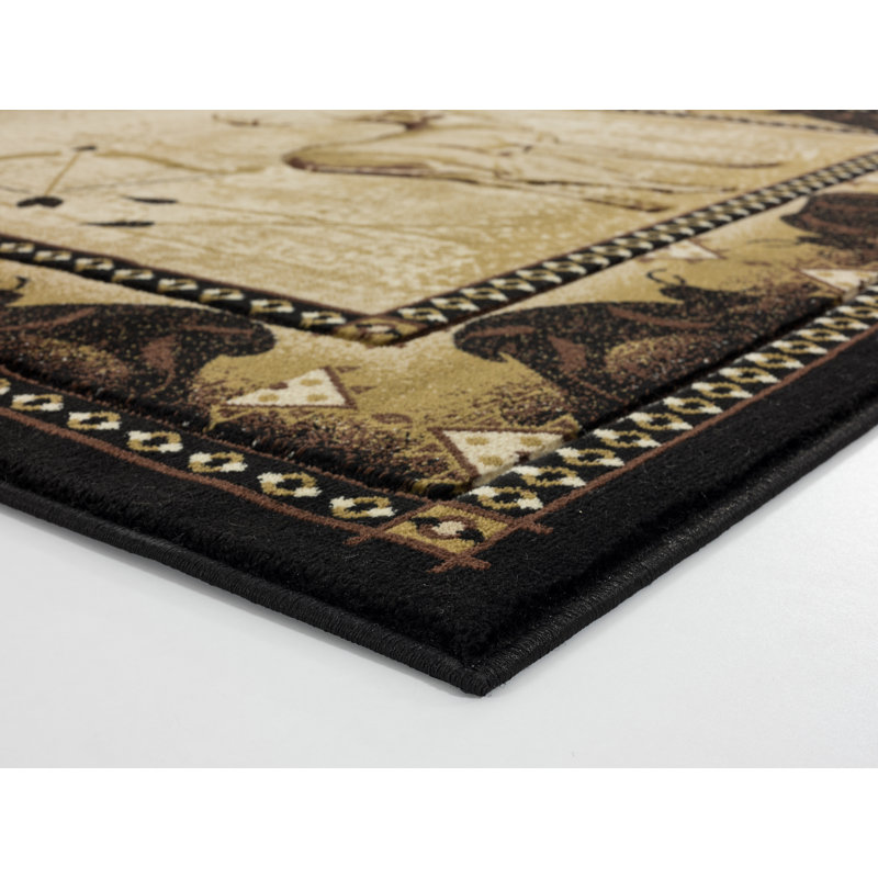 Keeler Animal Print Indoor Rug, Rectangle 8'1" x 10'5"