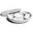 8pc Divided Server with Lazy Susan and Lid.  PolyPropylene