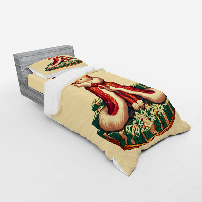 Polyester Duvet Cover, Twin Extra Long Duvet Cover + 2 Additional Pieces