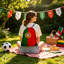 Sac à dos avec cordons pour match de football avec drapeau kbndieu