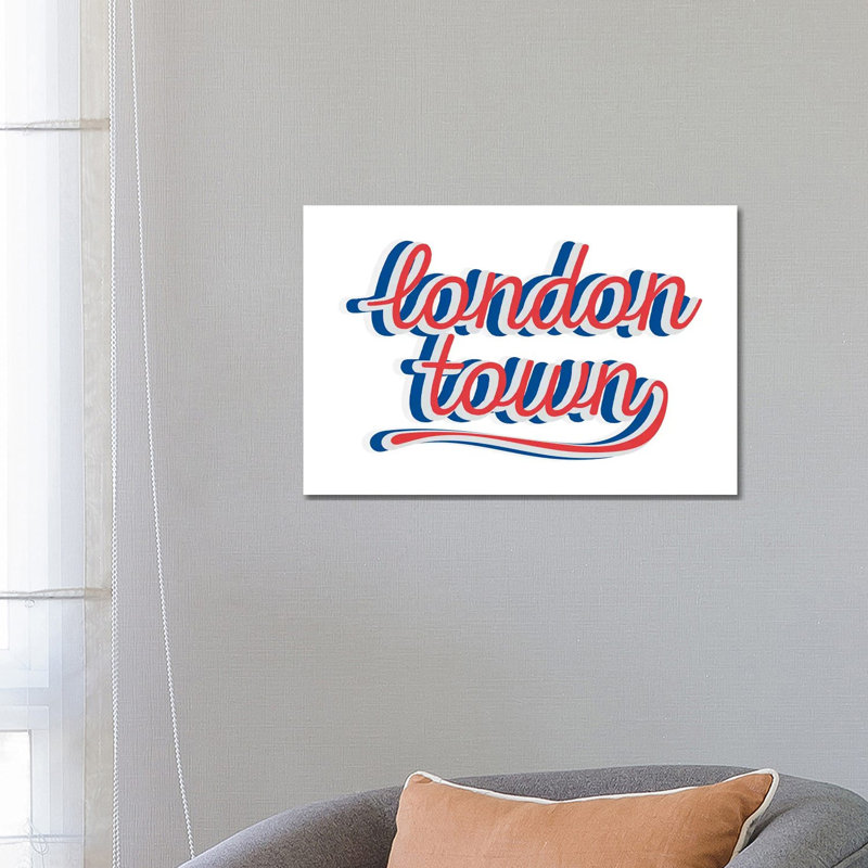London Town by The Native State - Wrapped Canvas Gallery-Wrapped Canvas Giclée, 45.72 cm H x 66.04 cm W