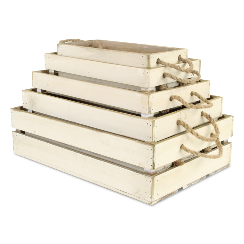 Cheungs Solid Wood Decorative Bin