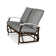 Banc oscillant avec coussins Askar
