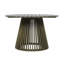 Table de salle à manger d'extérieur en bois d'acacia pour le patio (table incluse seulement)-850051466