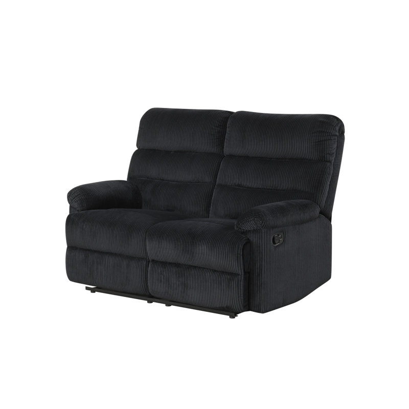 Causeuse Lucie G00250A-RL, noir