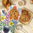 Deep Sea Oven Mitt Cotton Twill