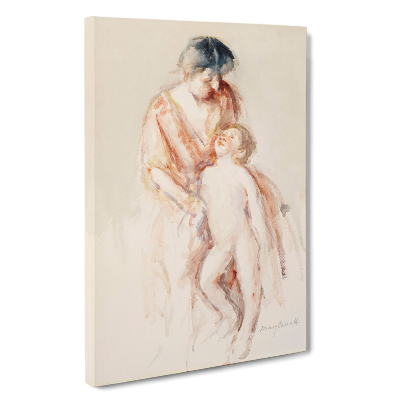 Mother And Child Vol.8 by Mary Cassatt - Wrapped Canvas, 76cm H x 50cm W x 3cm D