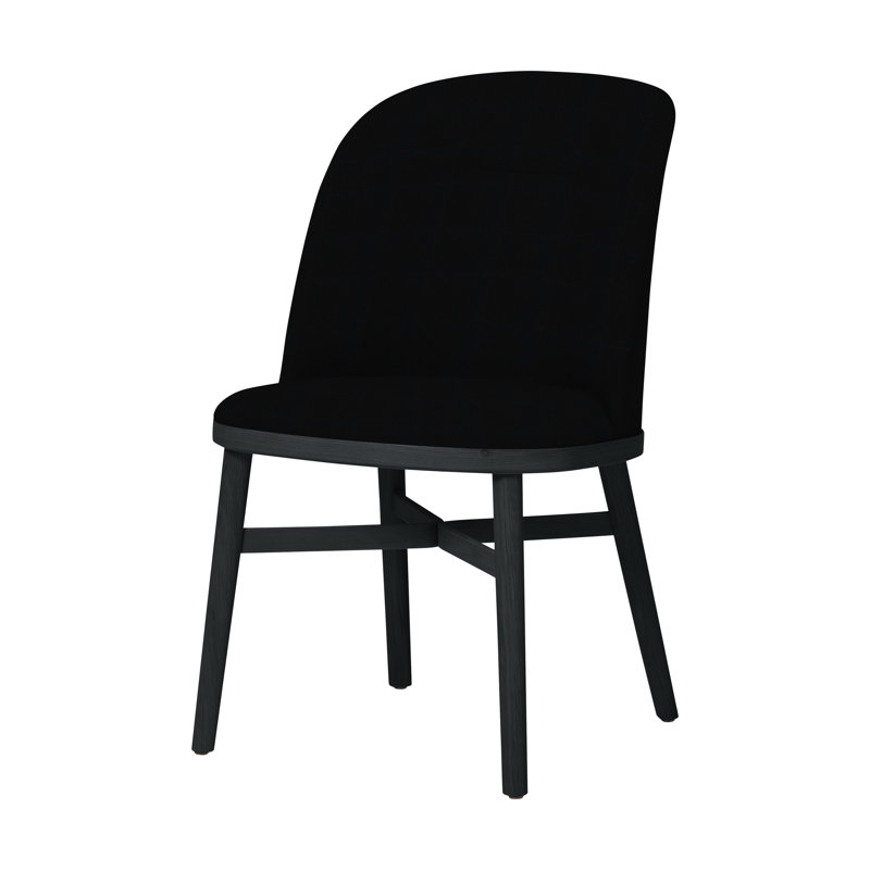 Bund 18'' H Upholstered Dining Chair, Gray Oak, Era CSE14