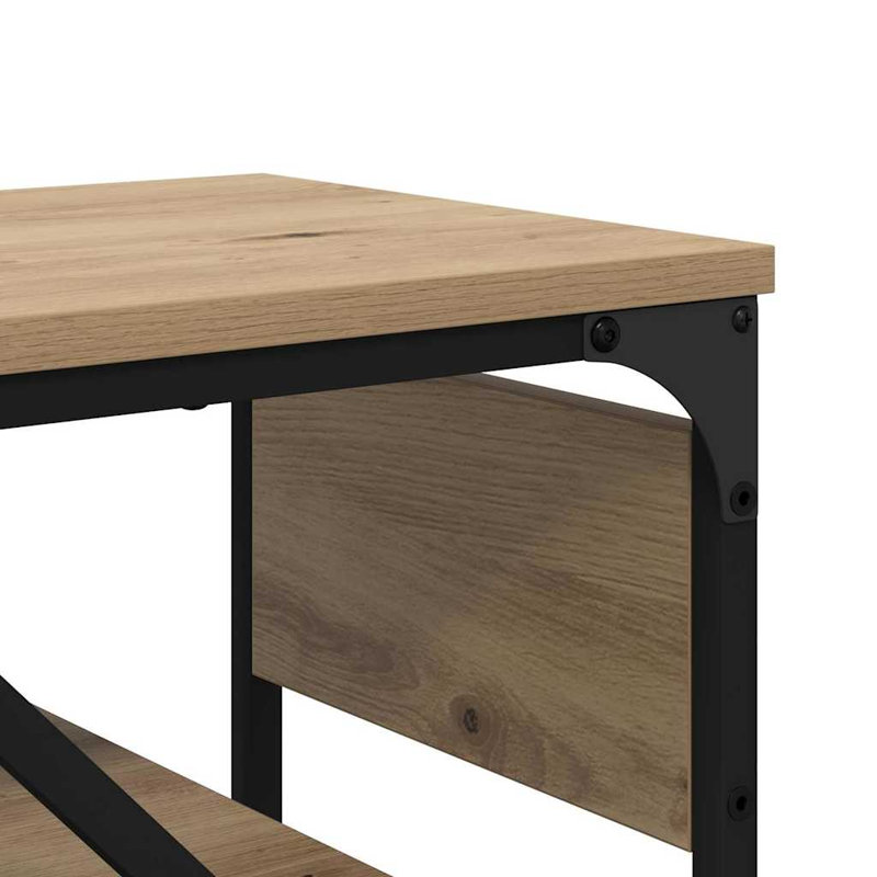 Console Table, Artisan Oak, 75cm H x 75cm W x 30cm D
