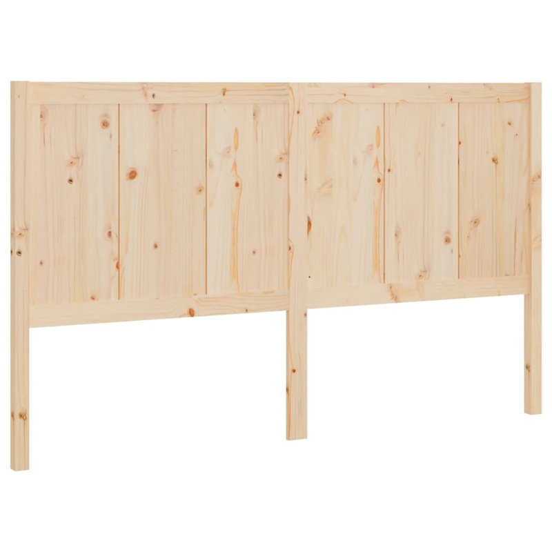 Kathey Solid Wood Headboard, Brown, Small Single