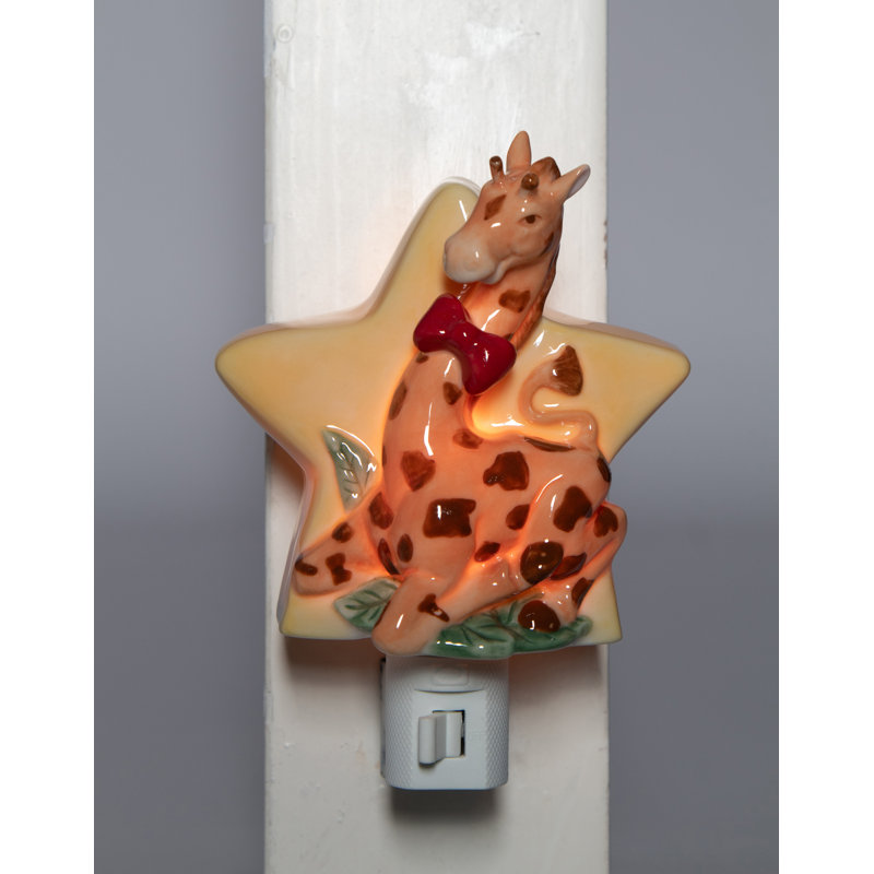 Veilleuse à brancher girafe