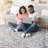 Ivory/Grey /Traditional Non-Shedding Living Room Bedroom Dining Home Office Stylish And Stain Resistant Area Rug-1436550005
