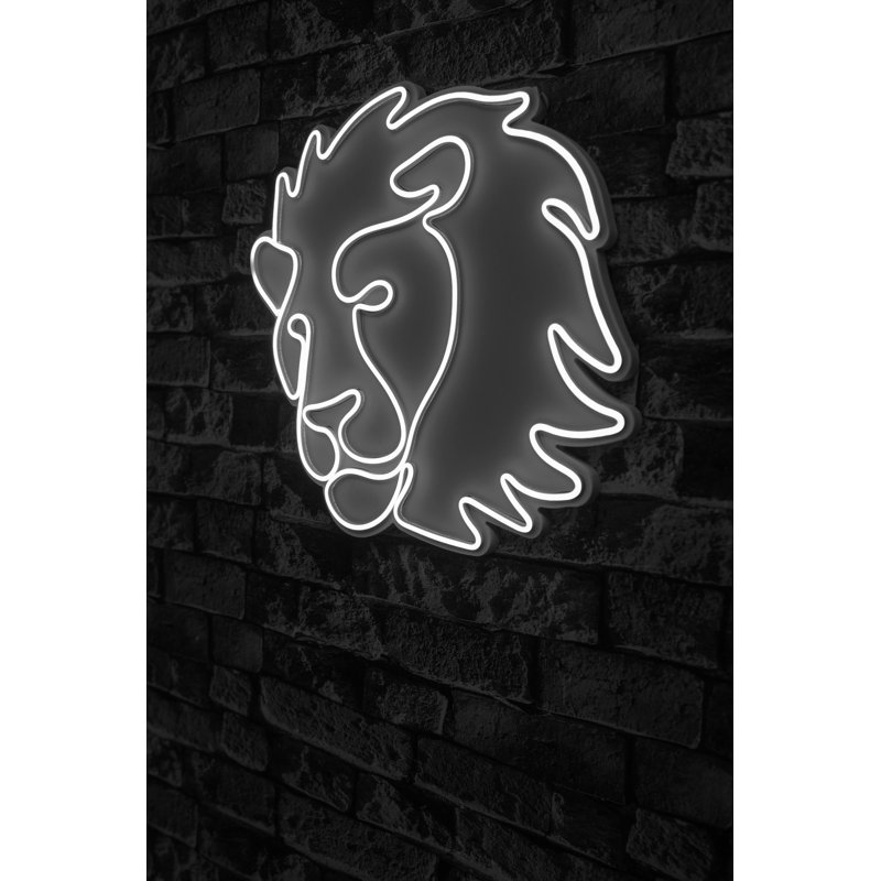 Bande d'éclairage néon flexible à DEL, imperméable 12 V, 12,6 po x 13,8 po x 1,2 po | 400 lumens, blanc éclatant 6000K | Gabarit en mousse de PVC durable, adaptateur 12V 4A inclus | Parfait pour la décoration intérieure et les projets créatifs