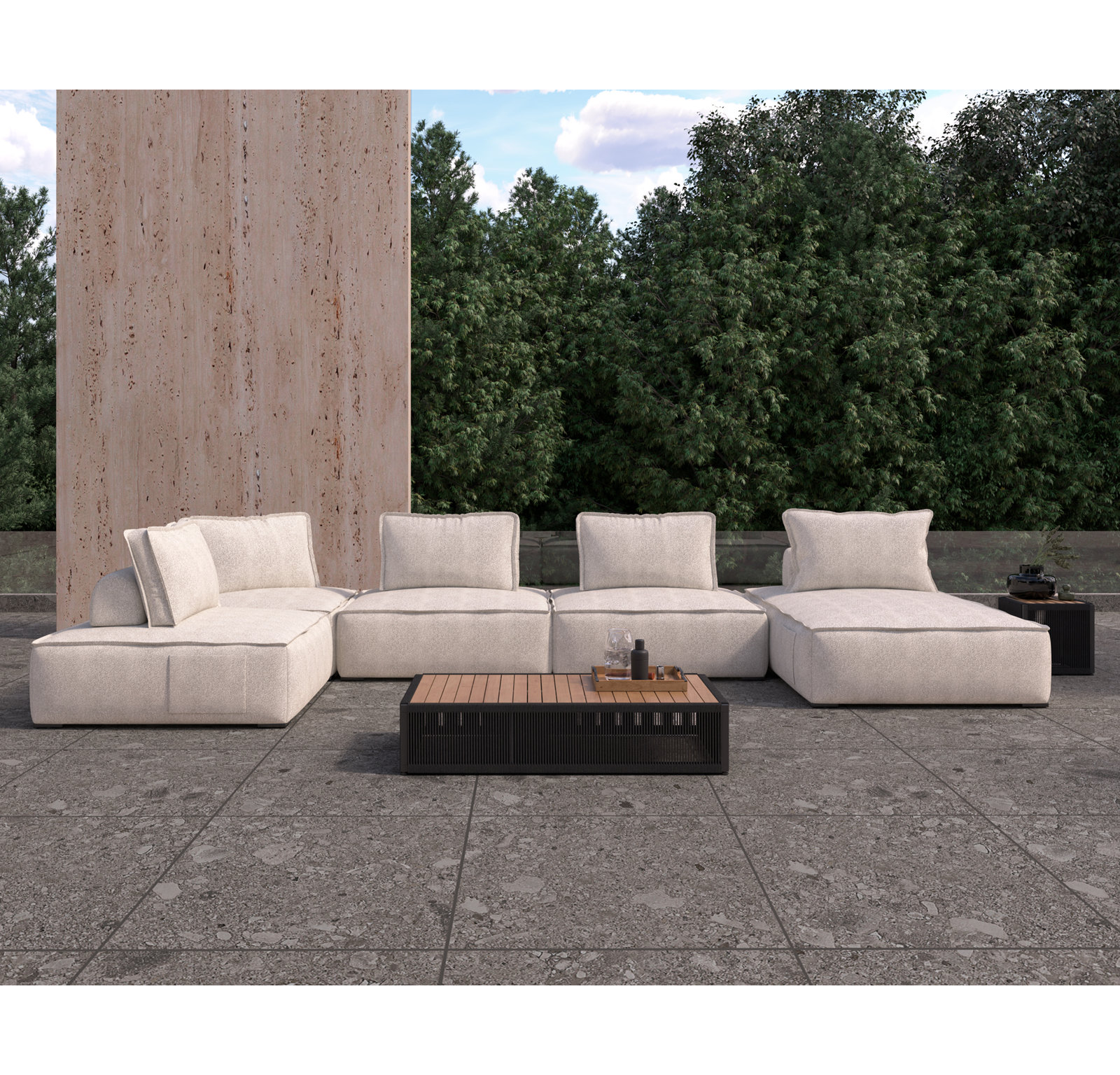 Mirri 173" Patio Sectional