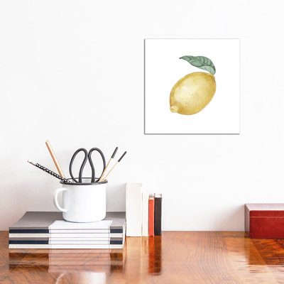 Citrus Limon I by Bannarot - Wrapped Canvas Print