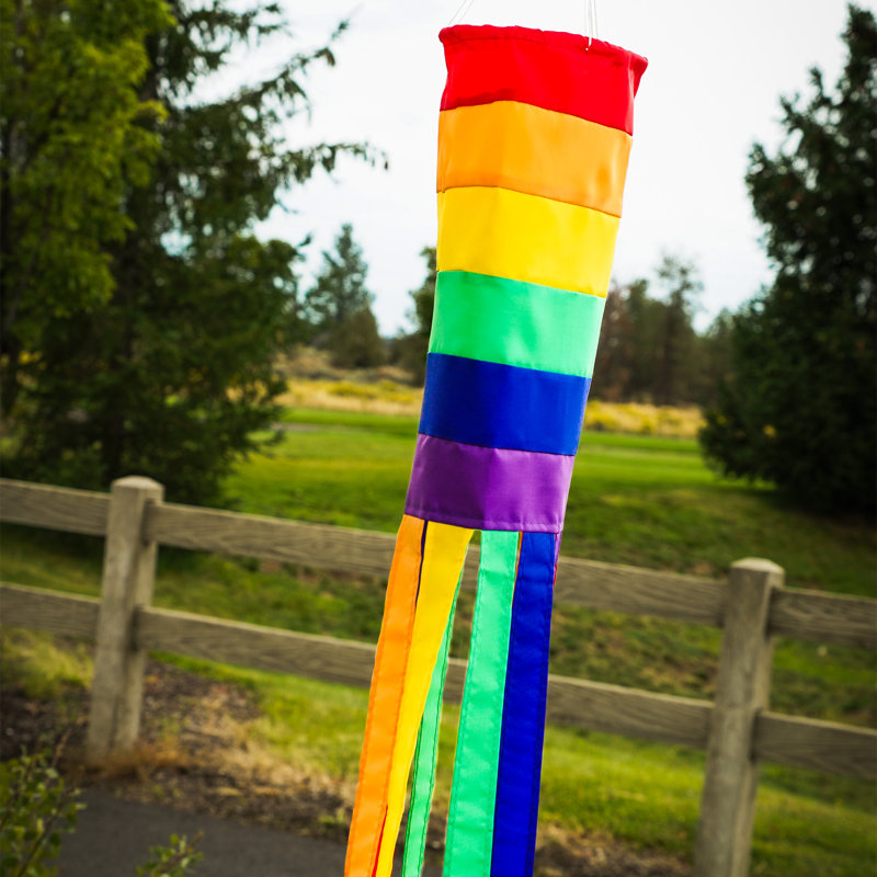 Manche à air Rainbow, H 40 po x l 6 po