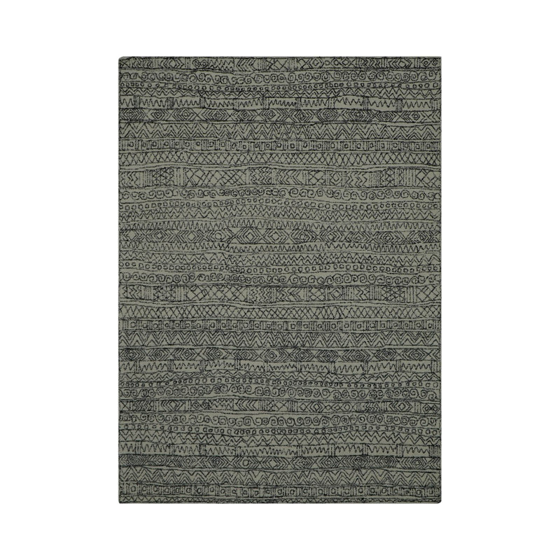 Tapis de style oriental touffeté à la main LoomBloom, Rectangle 7 pi 8 po x 10 pi