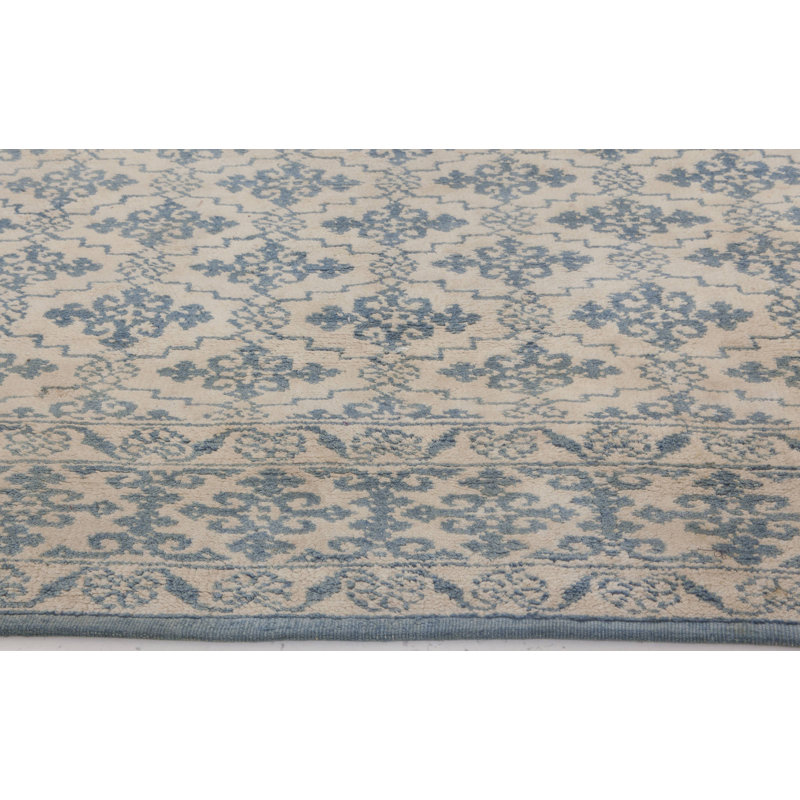 Antique One-of-a-Kind Rectangle 4'5" x 7'3" Hand Knotted Area Rug