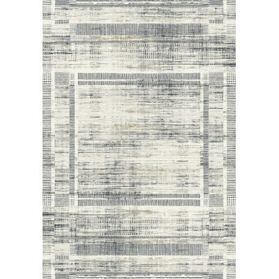 Tapis zone beige oriental Sigourney